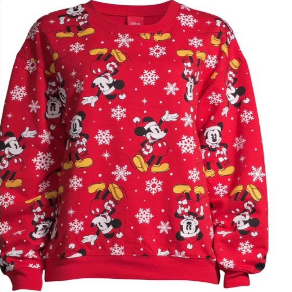Disney’s Mickey Mouse SnowFlake Sweatshirt